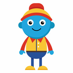 A minimalist Carton Character vector illustration (79)