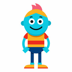 A minimalist Carton Character vector illustration (87)