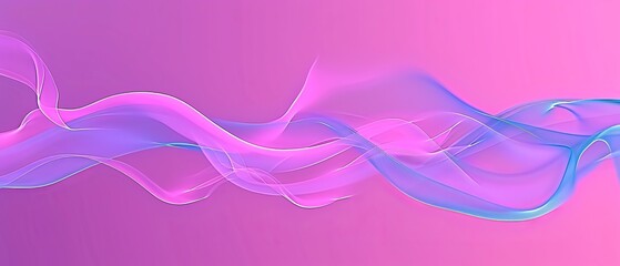  pink background, smoke wave