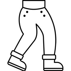 A hand drawn illustration of a pen vector logo icons.