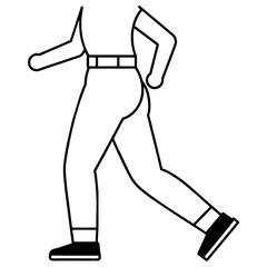 A person with hammer logo icon vector illustration.