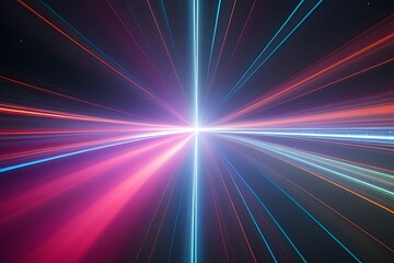 Obraz premium Warping Time: Hyperspace Illumination