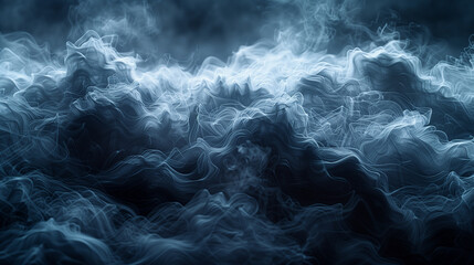 Abstract  grey black background with waves, smoke, fog.  Flowing waves design. Abstract digital wave with smoke. Flow. futuristic innovation concept modern Background Graphic design. 
