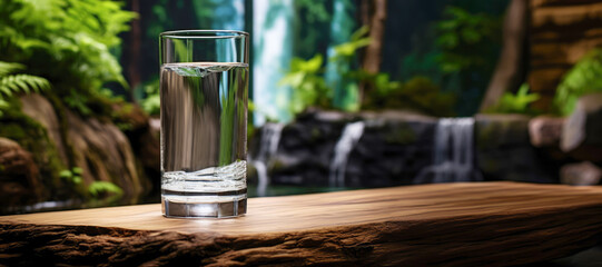 Refreshing spring water, with its pure and cold nature perfect for quenching thirst.