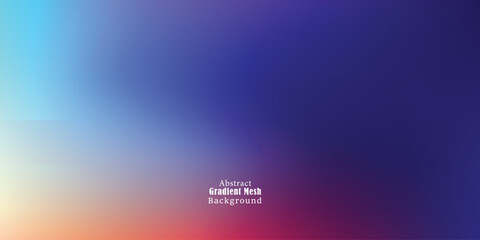 Abstract Colorful Gradient Mesh Background vector EPS10