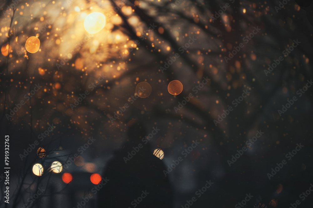 Canvas Prints a subtle glimmer of hope in an otherwise dark and distorted world seen by a drunk and depressed man 
