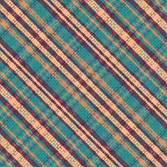 Tartan plaid pattern with texture.