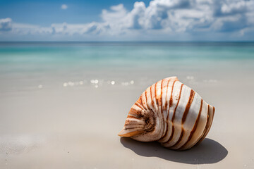 seashell on the beach