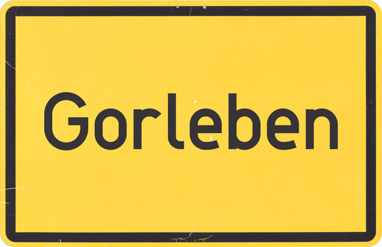 Ortsschild Gorleben