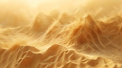 Creating a D sand pattern with swirling dust particles and sandstorms. Concept Sand Art, Dust Particles, Natural Forms, Abstract Textures, Environmental Phenomenon