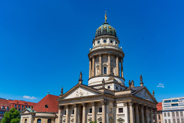 Friedrichstadt, the French Cathedral in Berlin, Germany