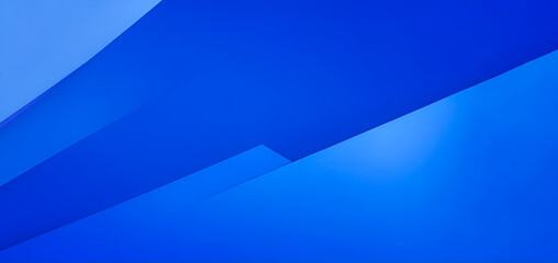 Abstract Blue Geometry