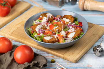 salad with cheese