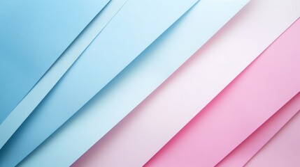 Obraz premium Pastel Geometric Paper Texture Background Generative AI