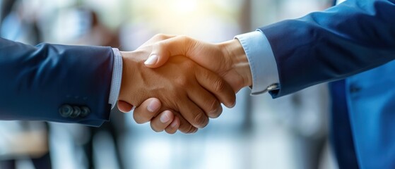 businessman handshake