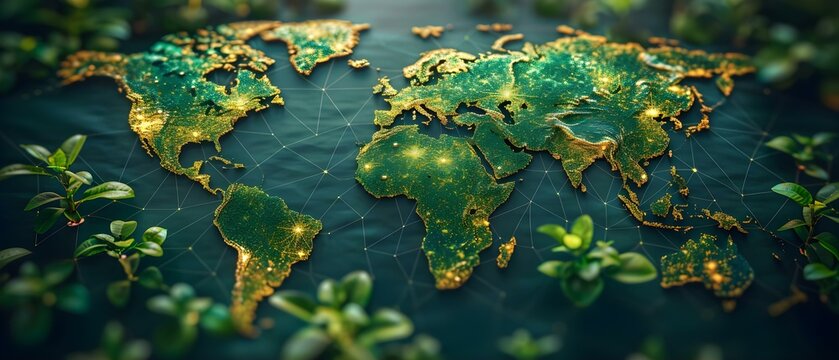 Internet technology connects people globally fostering international cooperation and communication. Concept Technology, Global Connectivity, International Cooperation, Communication Networking