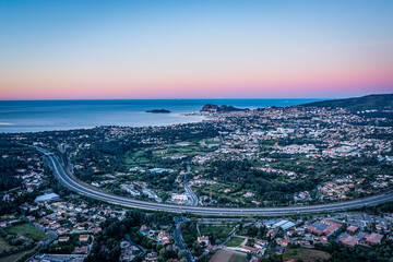 Aerial View of La Ciotat Surroundings, French Riviera, France