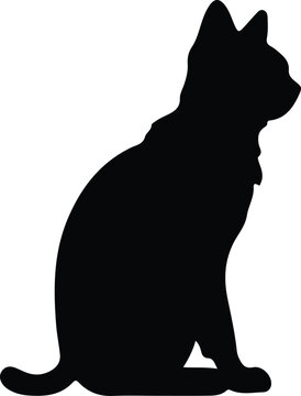 Pixiebob Cat silhouette