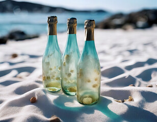 'champagne people time September make fruit holidays bottles Mykonos Paradise all that Empty Greece...