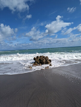 beach and rocks