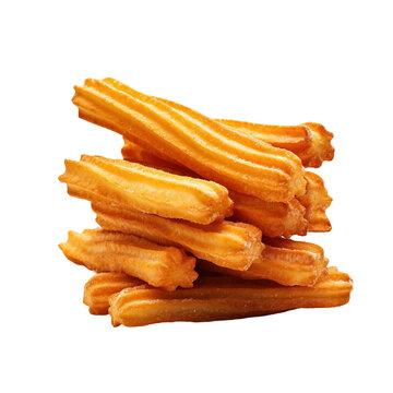 recommend clip art: Churros, Mexican tasty fritters dessert, PNG image with transparent background