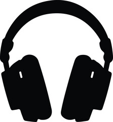 Audio icon silhouette