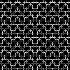 Seamless pattern. Checks ornament. Squares illustration. Ethnic motif. Rhombuses backdrop. Digital paper, textile print, web design, abstract. Diamonds wallpaper. Geometric background. Crosses vector
