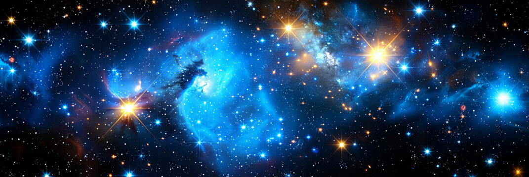 The shining night space, where the stars form flickering patterns --chaos 100 --ar 3:1 --style raw --stylize 500 Job ID: 0b702bb2-b8b5-4aca-b3b0-94b4de1be9e9