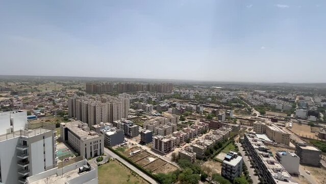 City View with aravali 