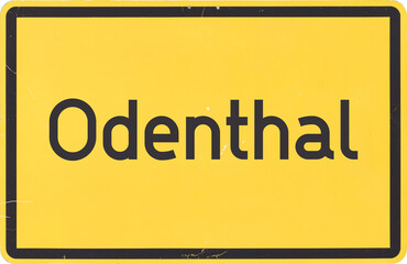 Ortsschild Odenthal