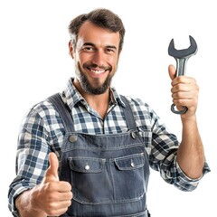 Confident Mechanic: Expertise and Reliability Personified