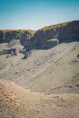 landscape of the desert