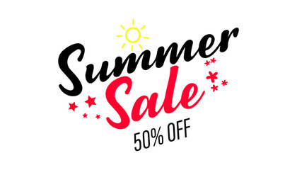 Colorful Summer sale background layout banners design. Horizontal poster, greeting card, header for website
