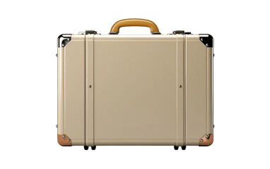 suitcase isolated on white
