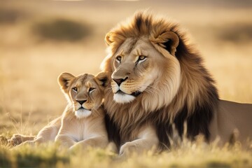 'mother notches pride kenya mara cub lion rongai masai...