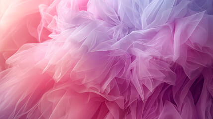 Ballet tutu skirt in pink and lavender - obrazy, fototapety, plakaty