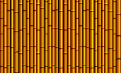Brown bamboo stick pattern background. Vintage bamboo.