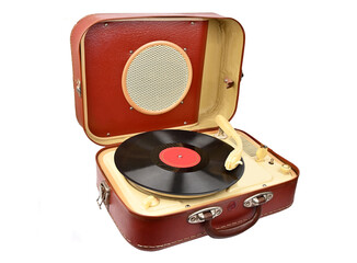 Fototapeta premium Old vinyl player