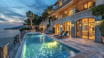 Villa on the French Riviera	