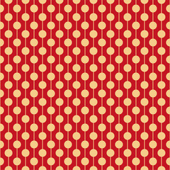 Seamless glamour print pattern with beads jewelry art decor wallpaper for textile, package, paper