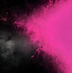 abstract spray grainy pink and black background, wallpaper or graphic resource