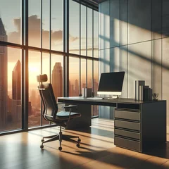 Foto op Canvas modern office interior with armchair © maumau74