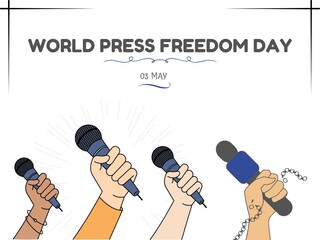WORLD PRESS FREEDOM DAY TEMPLATE DESIGN 