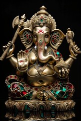 Lord Ganesha Blesses with Wisdom