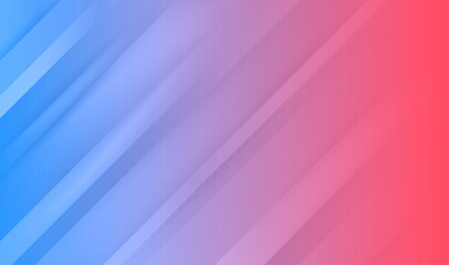 Modern abstract blue background with blue and red diagonal lines effect of vector illustration. Suit for business, corporate, banner, backdrop and much more