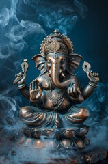 Lord Ganesha Blesses with Wisdom