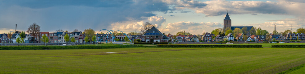 Panorama of Dalfsen, Province Overijssel, The Netherlands