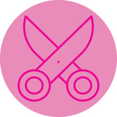 Scirror Pink Line Circle Icon