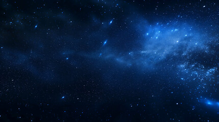 Night Sky with Milky Way Galaxy
