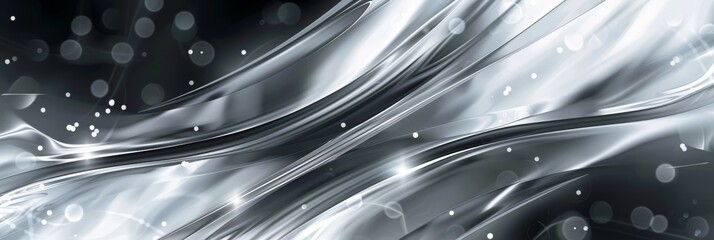 lose-up of a crumpled silver foil texture, ideal for artistic backgrounds or highlighting material properties.